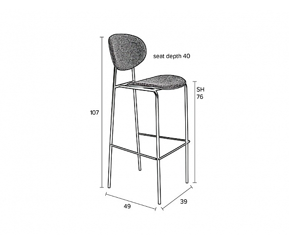 Donny bar stool